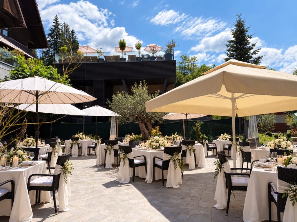 Sala de nunta si botez in Predeal, la Restaurantul Robinson