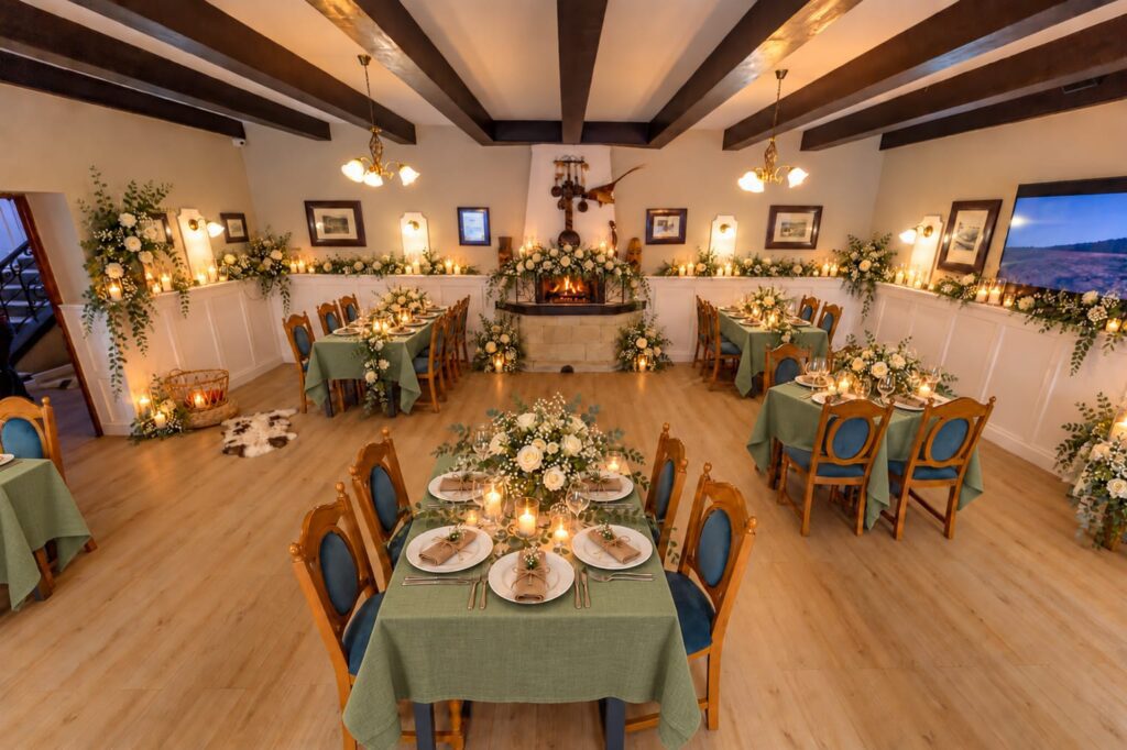 Sala de nunta si botez in Predeal, la Restaurantul Robinson